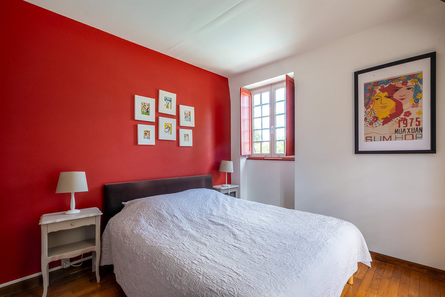 Bedroom | Holiday château in Nouvelle-Aquitaine