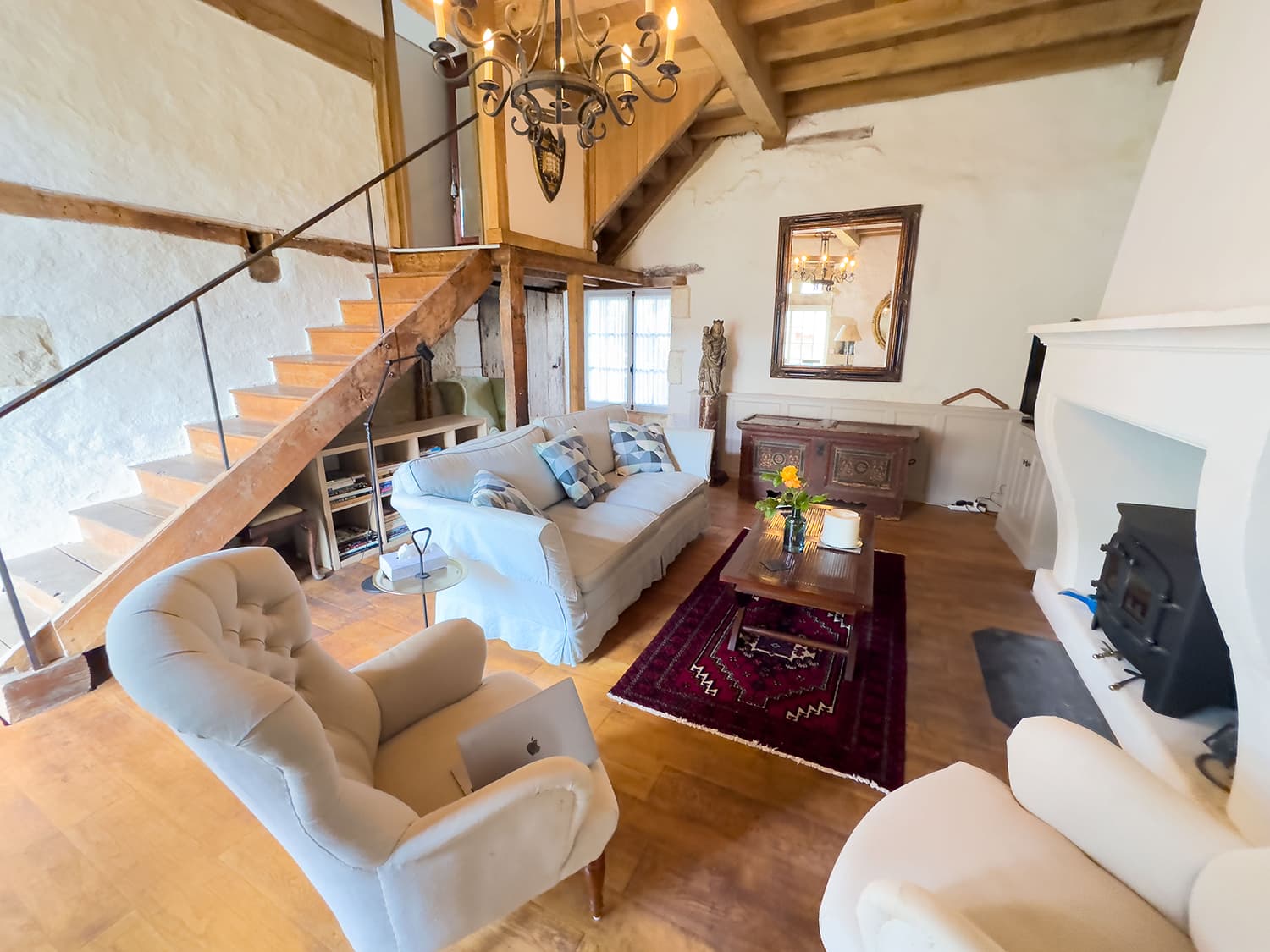 Sitting room | Holiday home in Nouvelle-Aquitaine