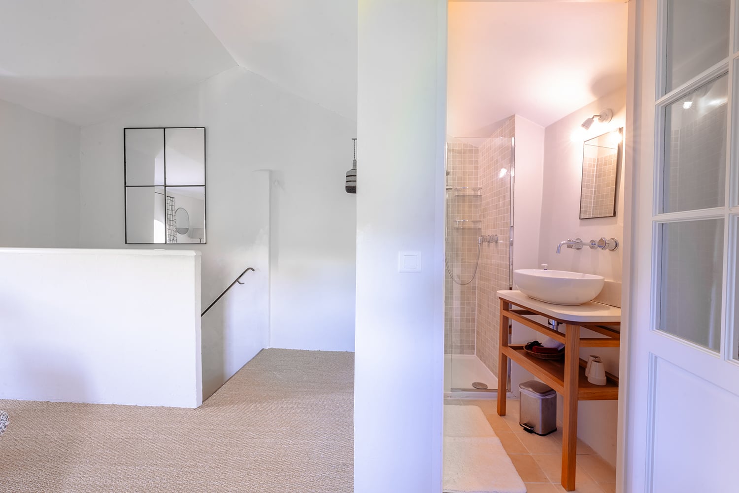 Bathroom | Holiday cottage with private pool in Gordes