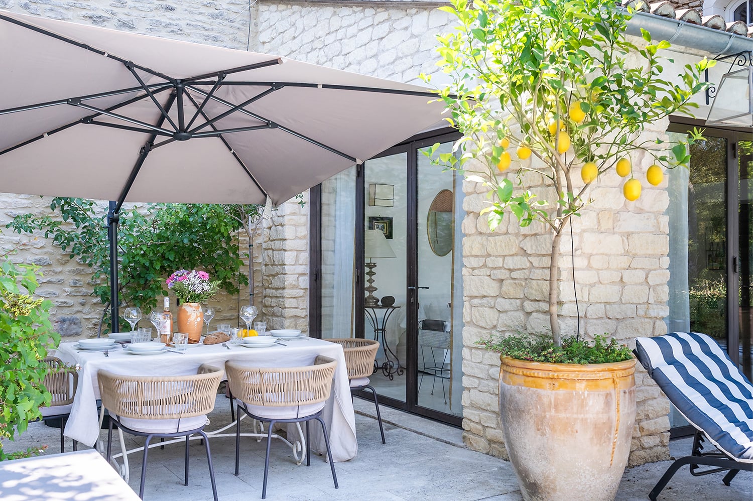 Dining terrace