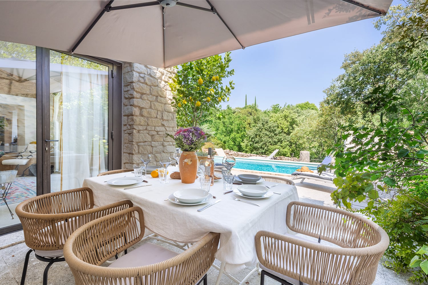 Dining terrace