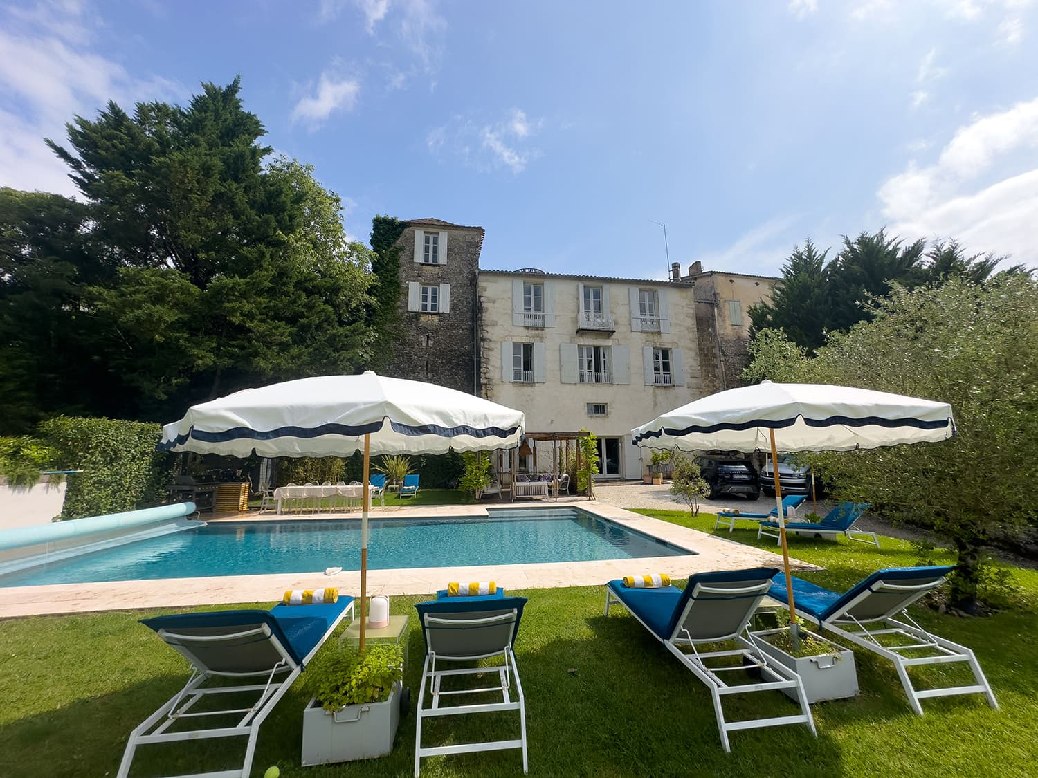 Holiday home in Duras with private heated pool