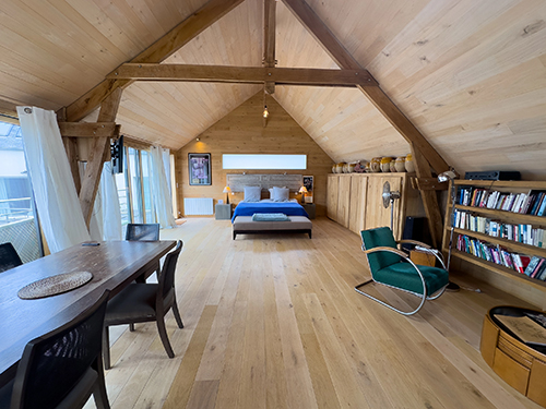 Bedroom | Holiday studio in Finistère, Brittany