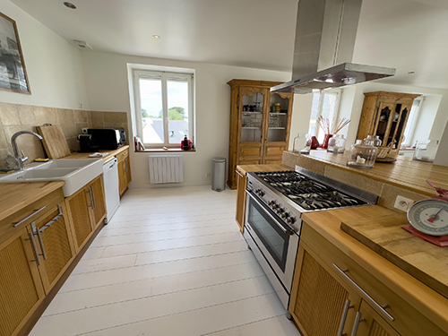 Kitchen | Holiday home in Finistère, Brittany
