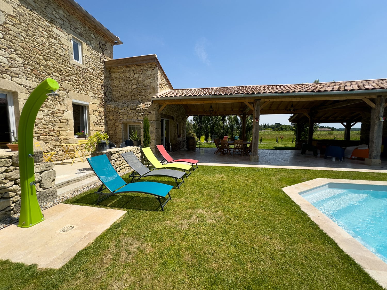 Holiday home in Nouvelle-Aquitaine with private pool