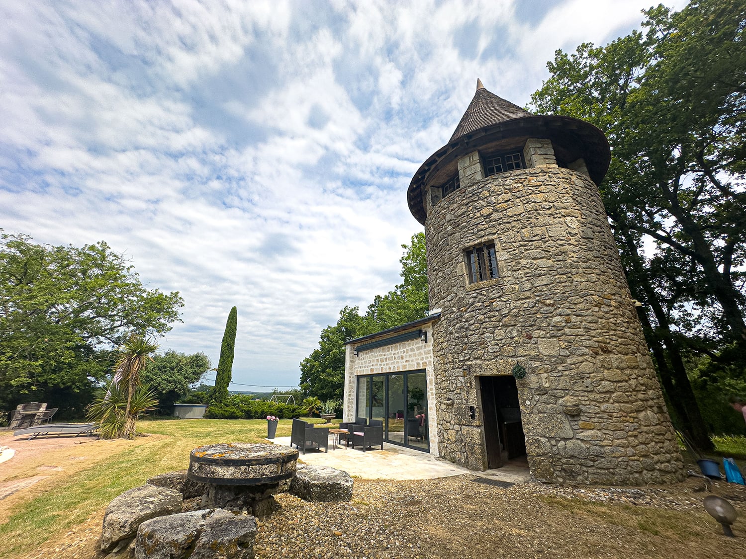 Holiday windmill in Nouvelle-Aquitaine