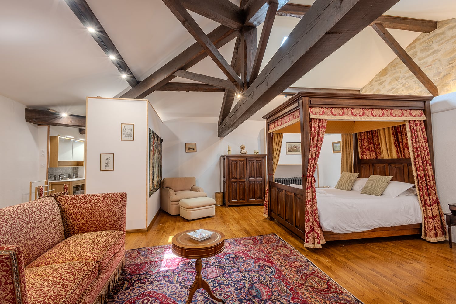 Bedroom | Vacation château in Castelreng