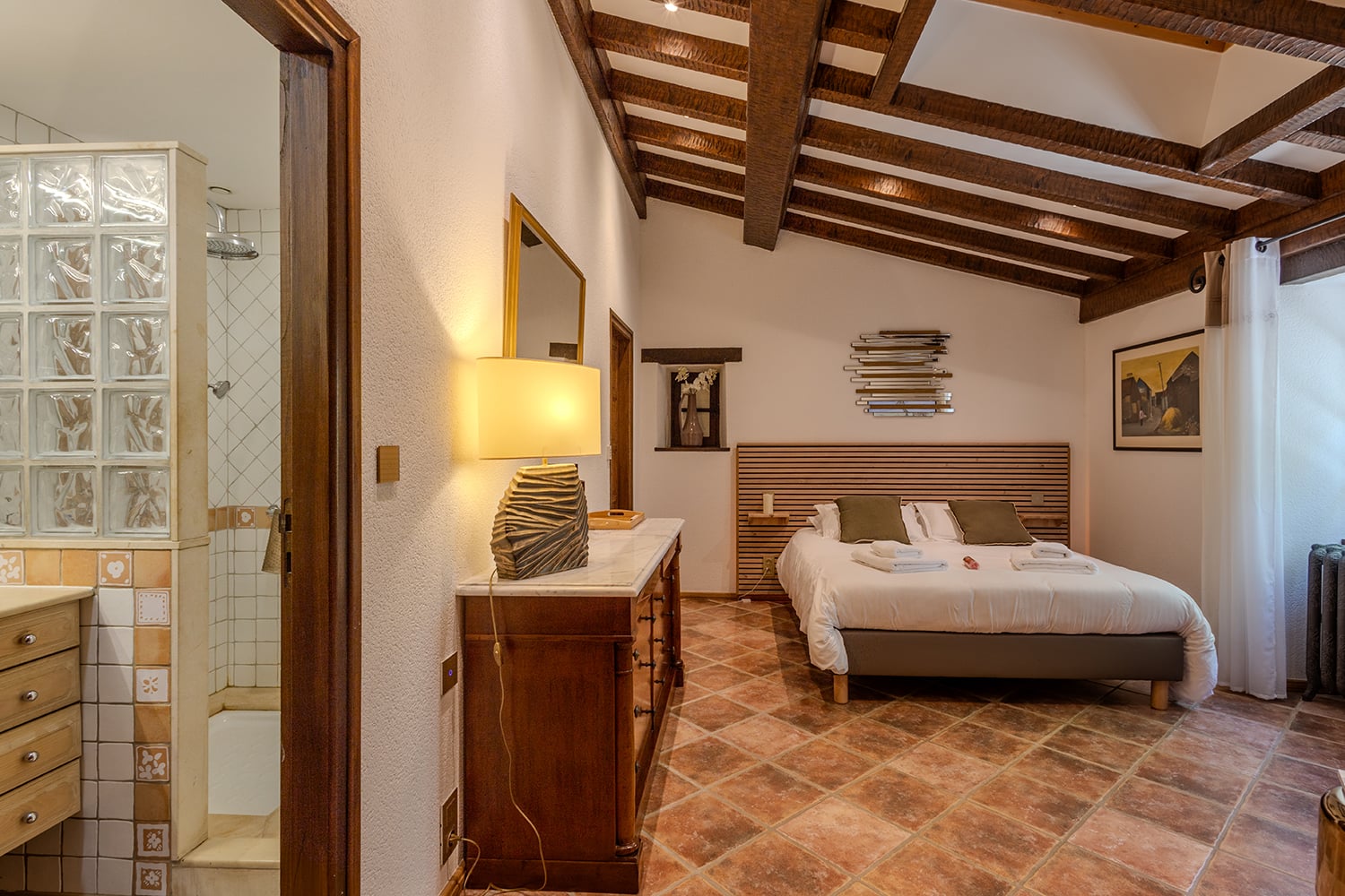 Bedroom | Vacation château in Castelreng