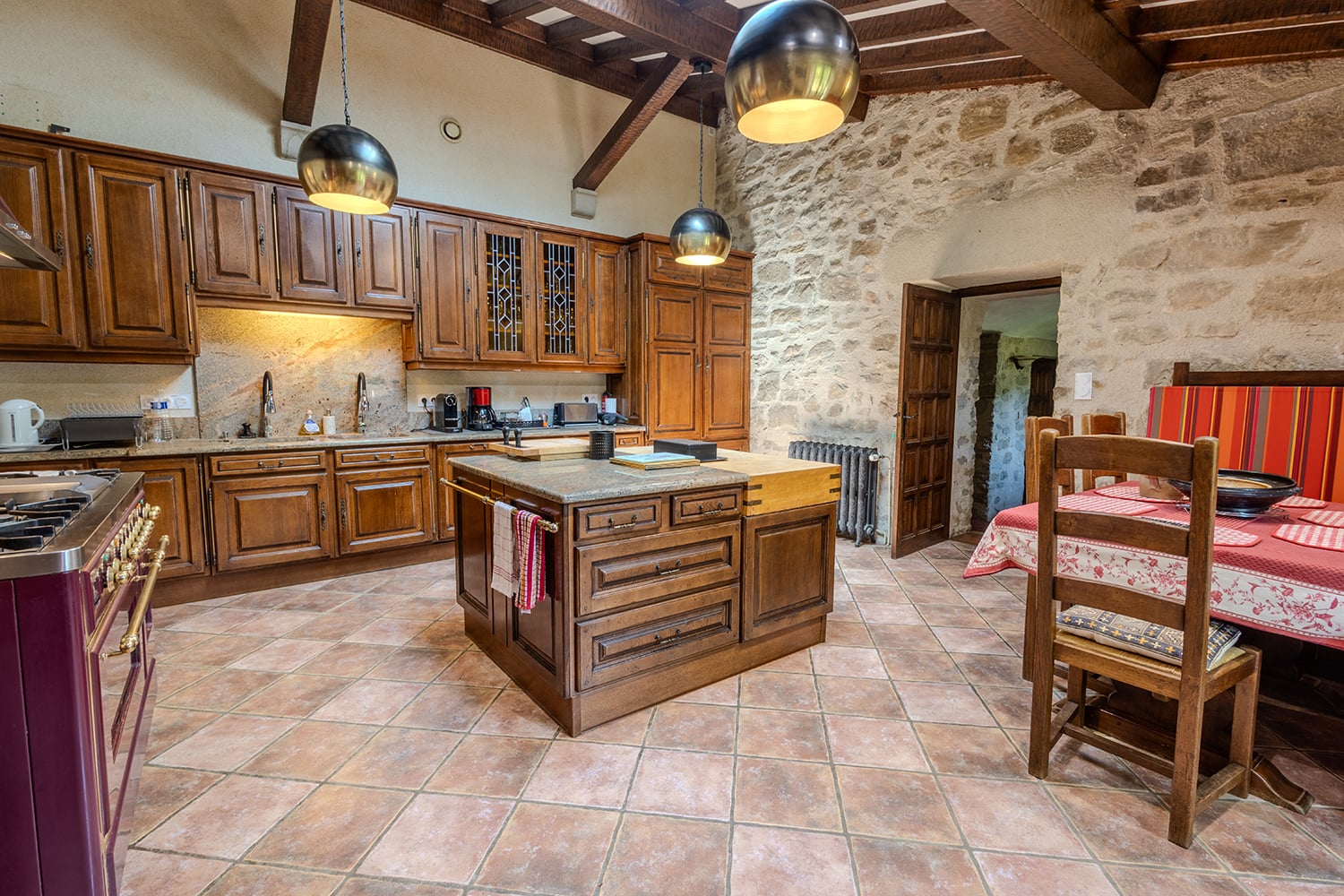 Kitchen | Vacation château in Castelreng