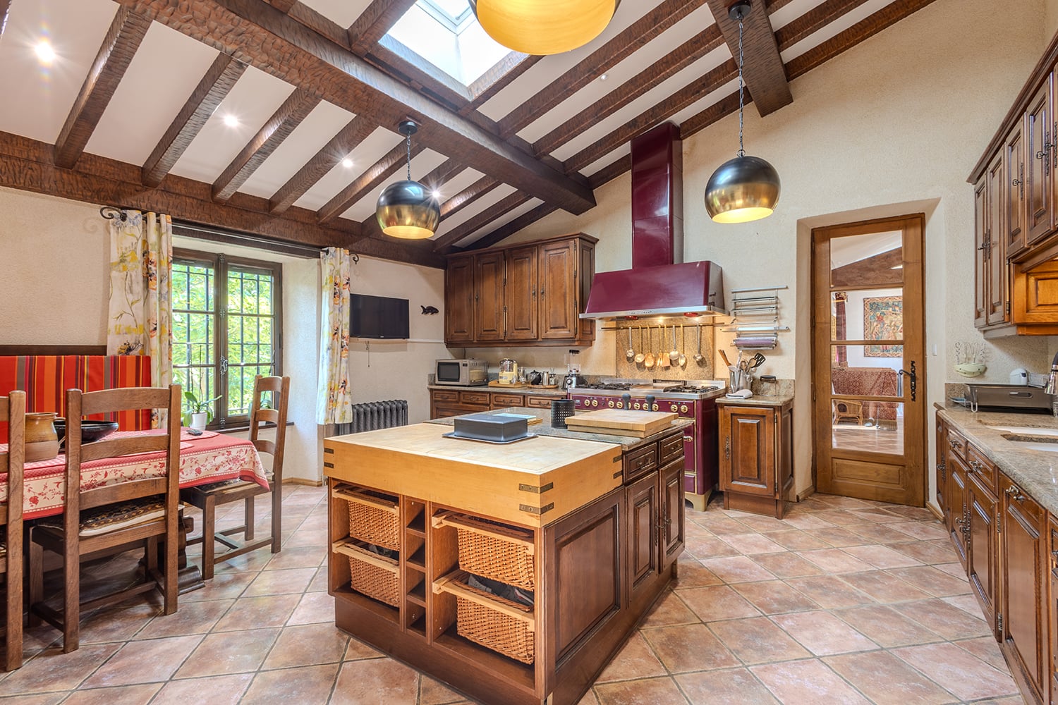 Kitchen | Vacation château in Castelreng