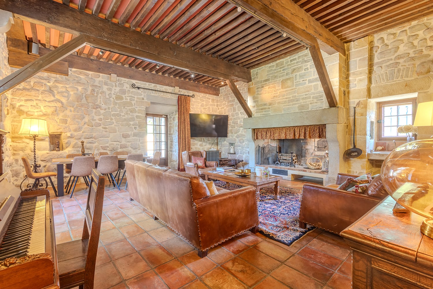 Sitting room | Vacation château in Castelreng