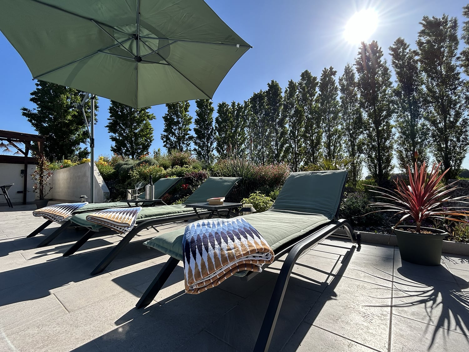 Pool terrace