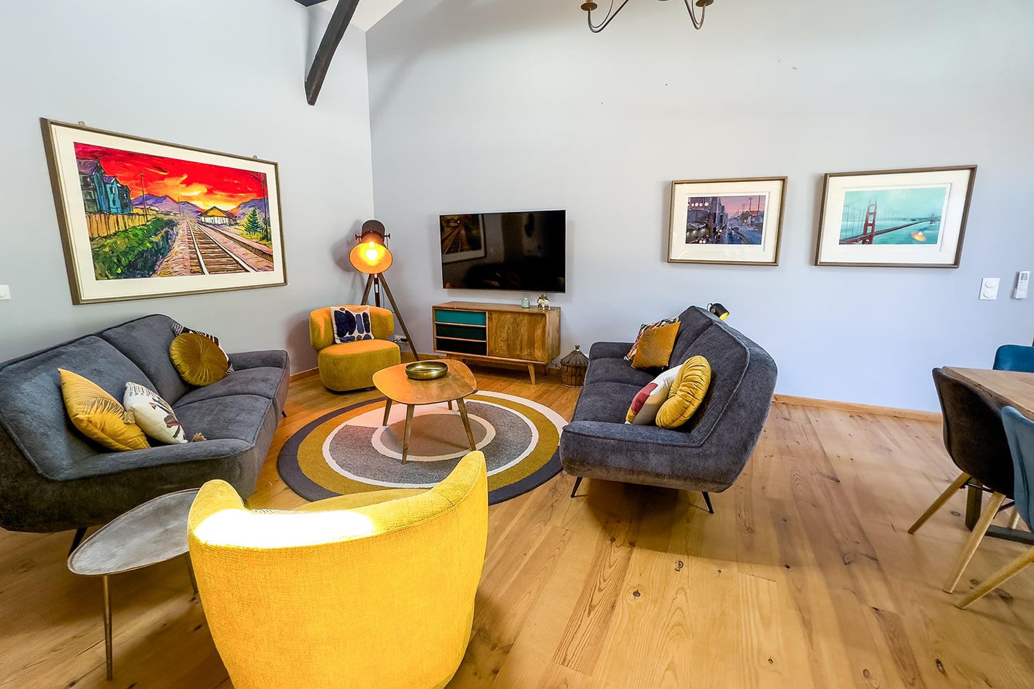 Sitting room | Holiday home in Nouvelle-Aquitaine