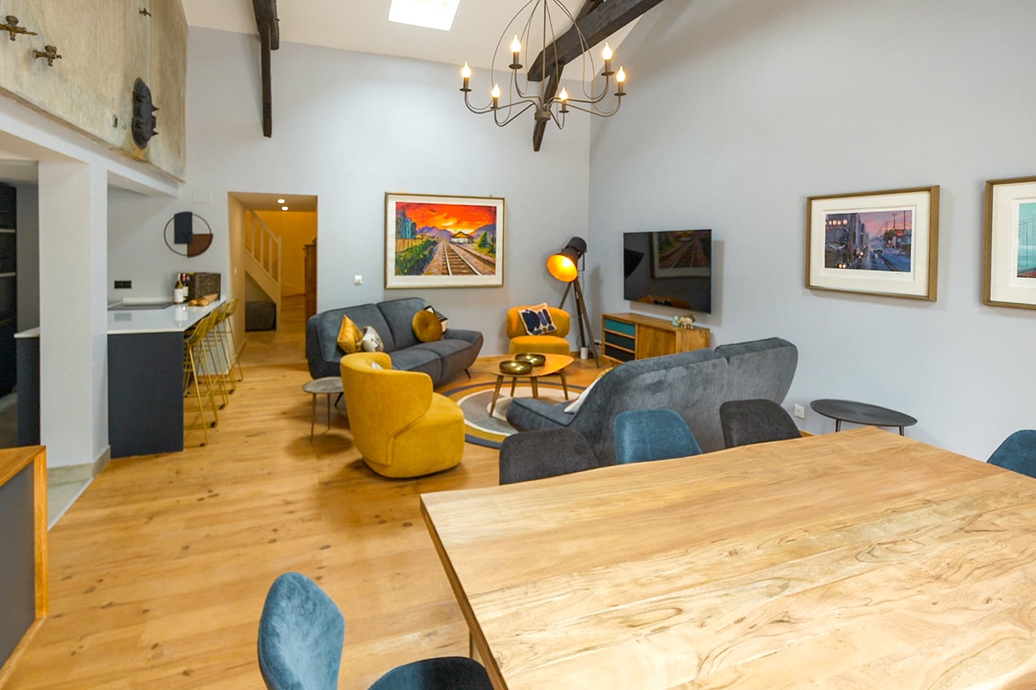 Sitting room | Holiday home in Nouvelle-Aquitaine