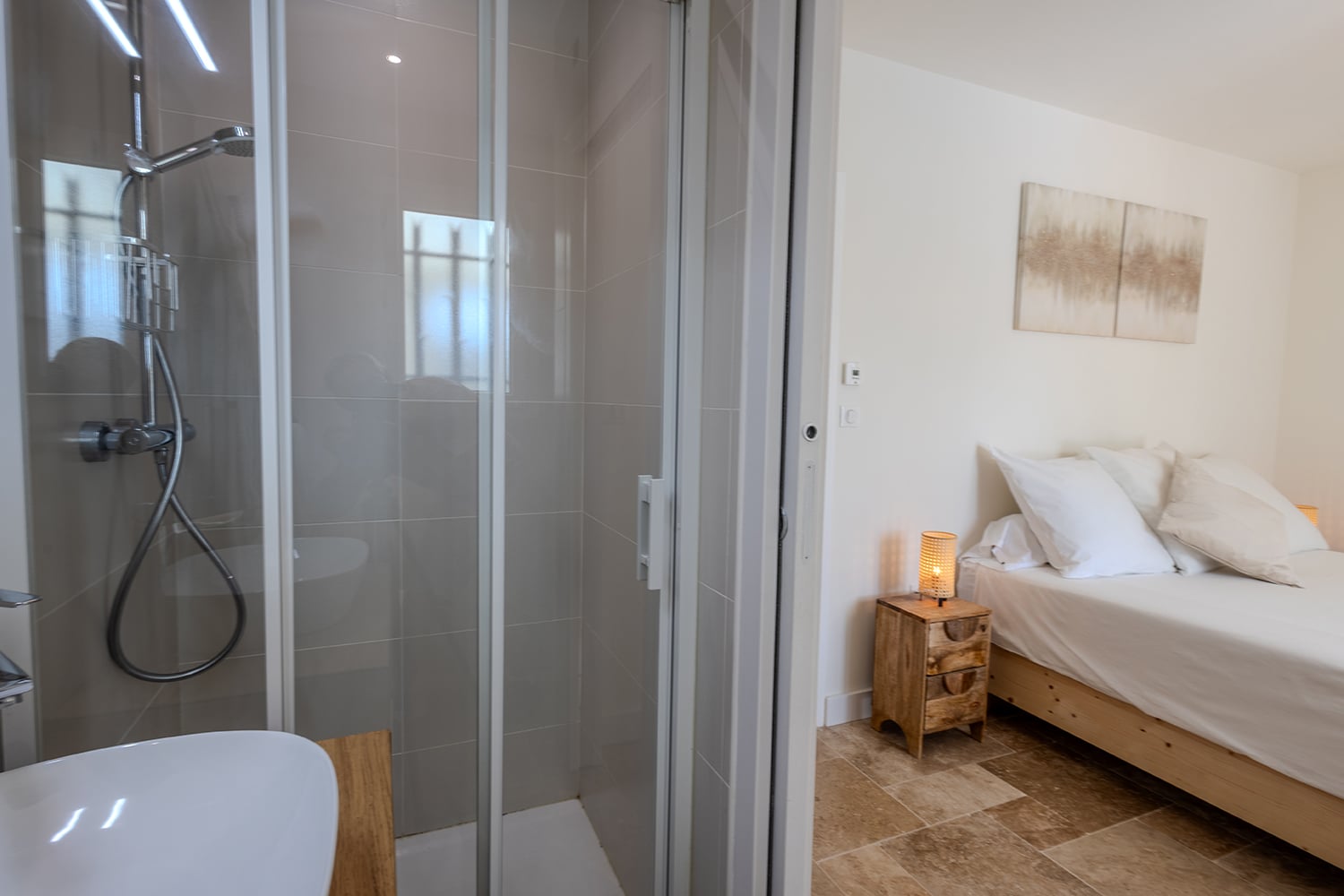 Bathroom | Rental villa in Le Somail
