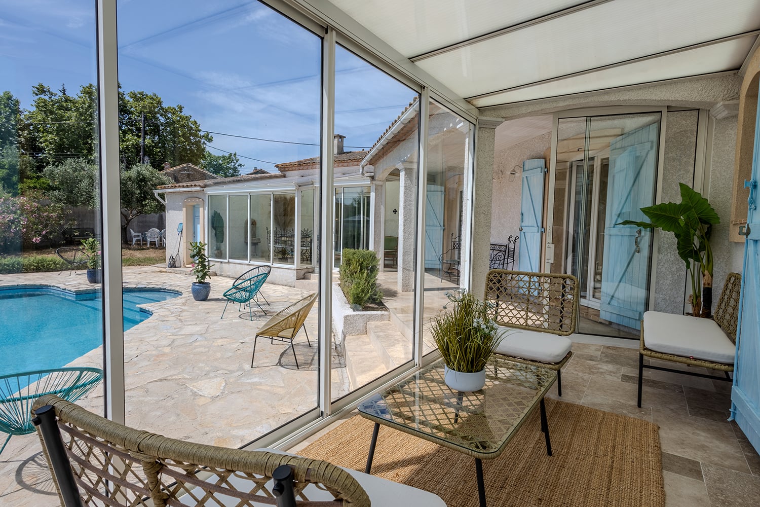 Conservatory | Rental villa in Le Somail