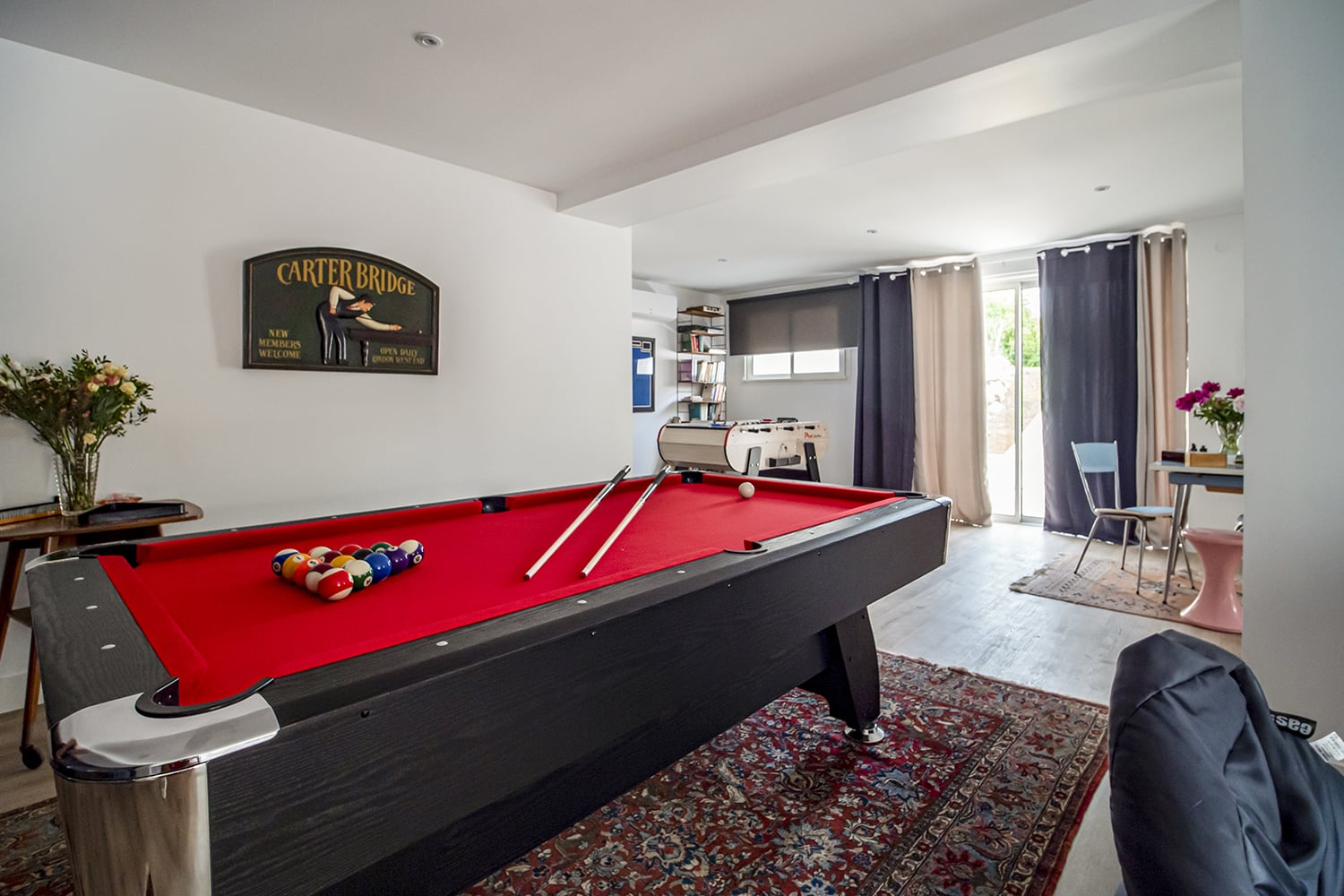 Pool table | Holiday home in Buzet-sur-Tarn