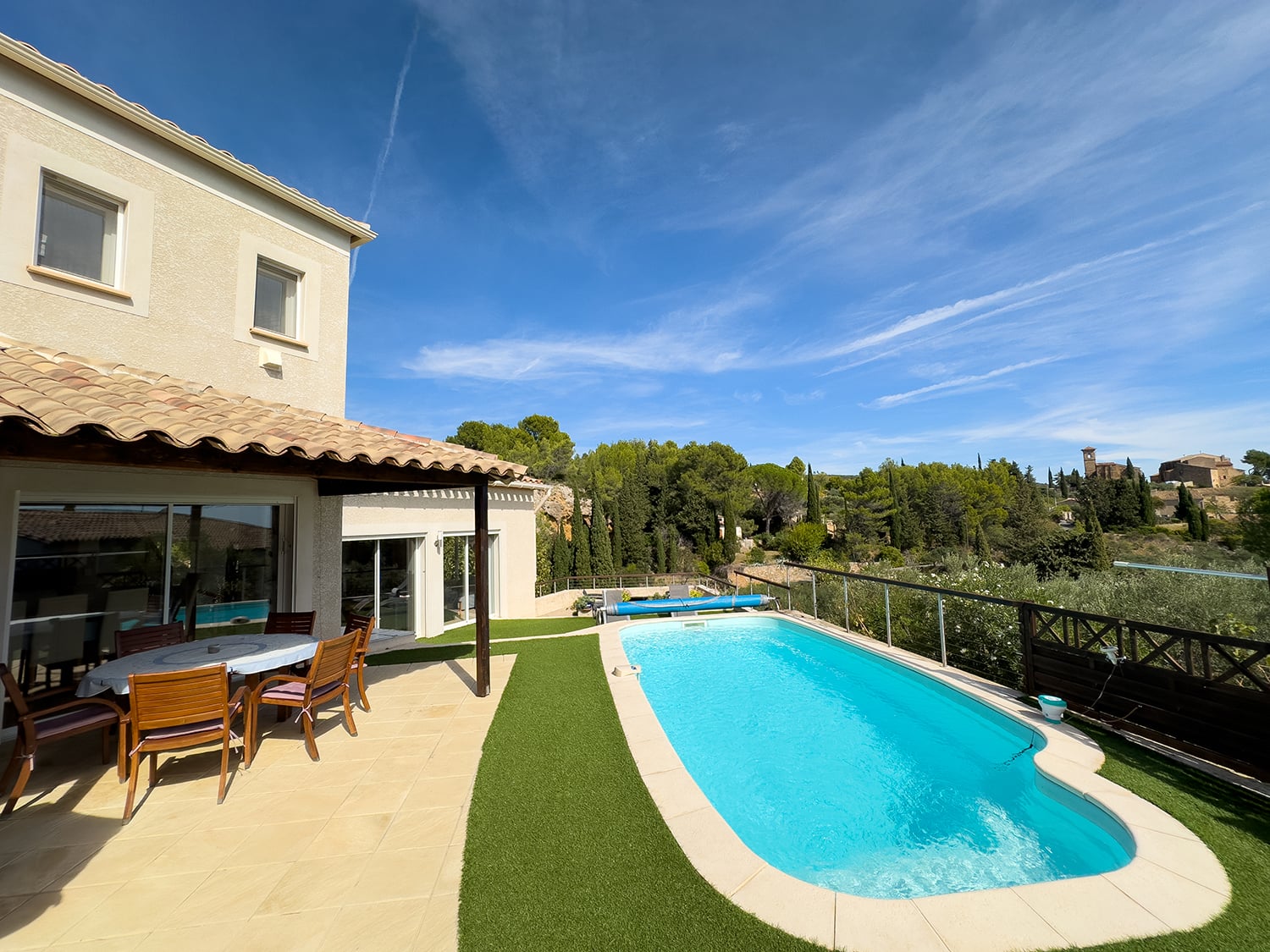 Villa de vacances dans le sud de la France avec piscine privée
