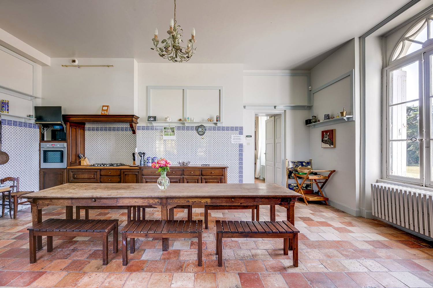 Kitchen | Holiday chateau in Nouvelle-Aquitaine