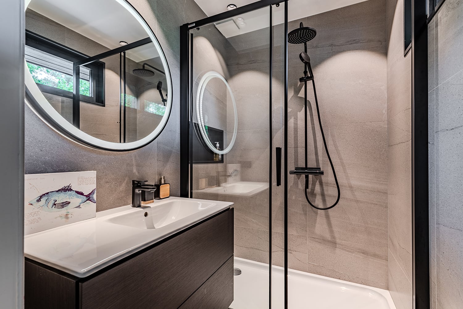 Bathroom | Holiday home in Lacanau