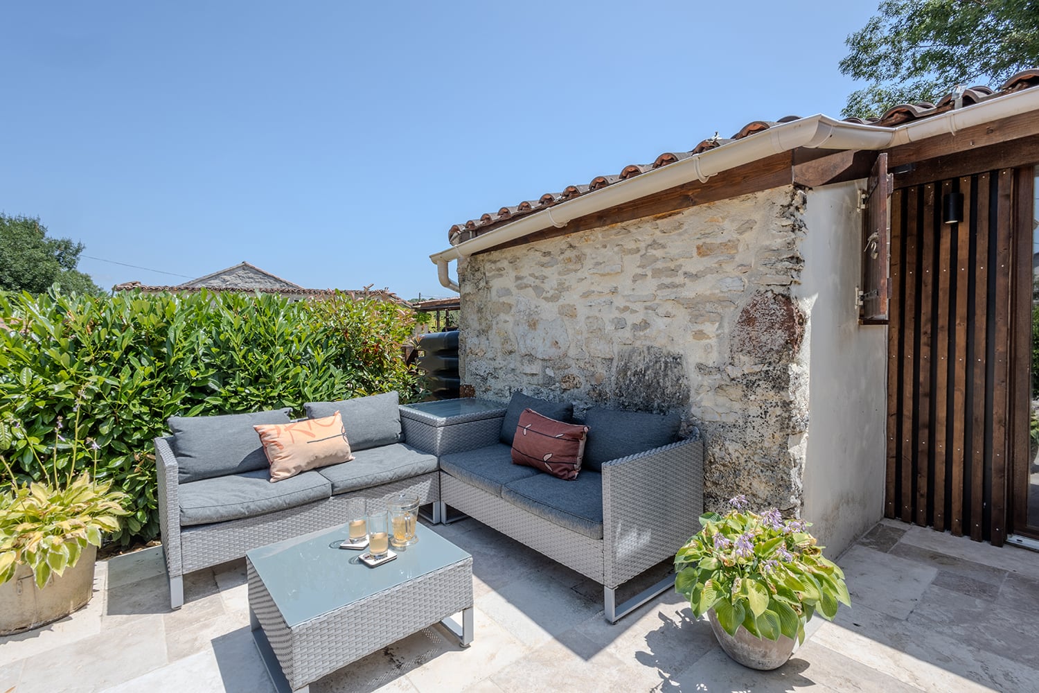 Garden House terrace
