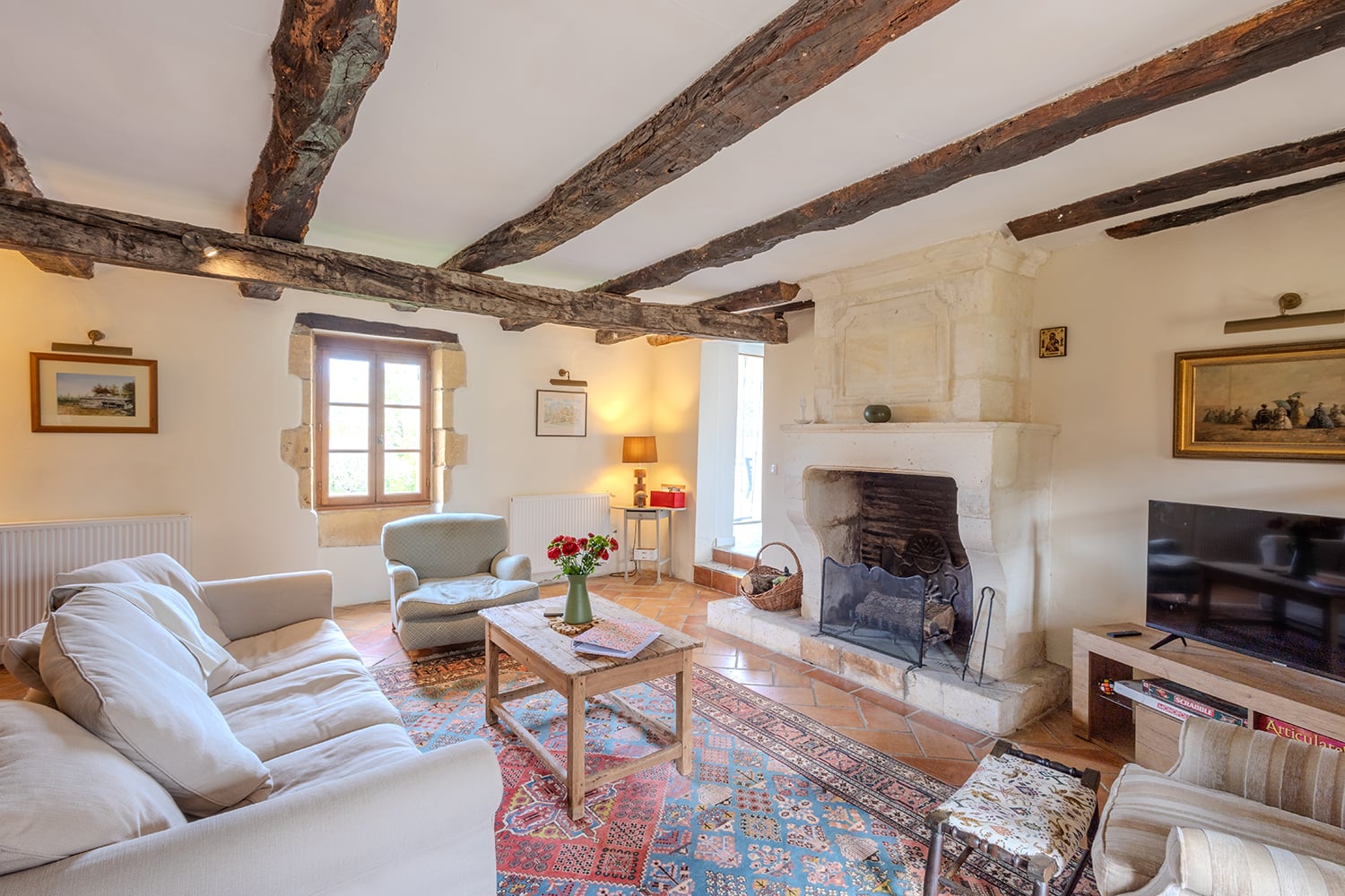 Sitting room | Holiday home in Nouvelle-Aquitaine Sitting room | Holiday home in Nouvelle-Aquitaine