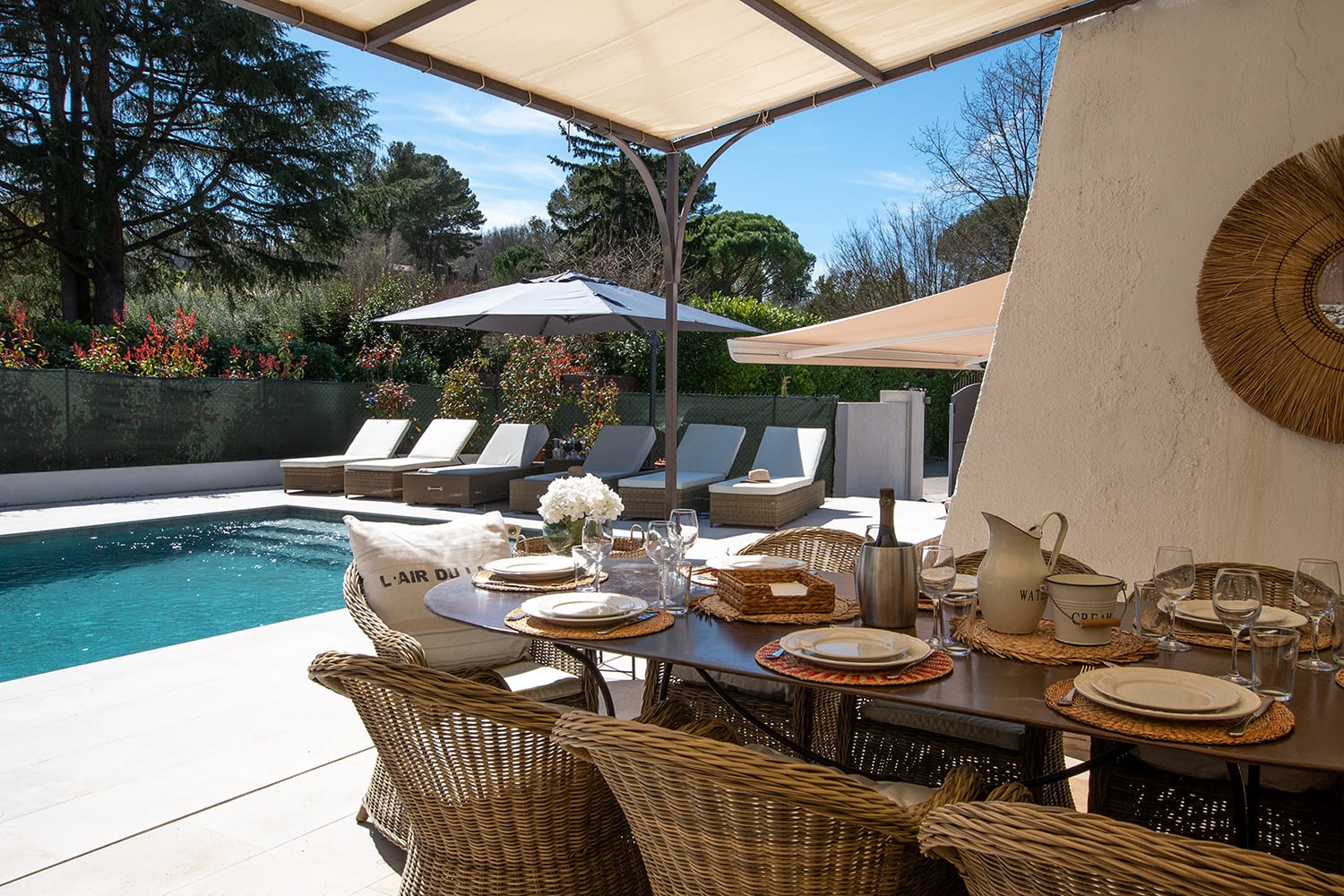Pool terrace