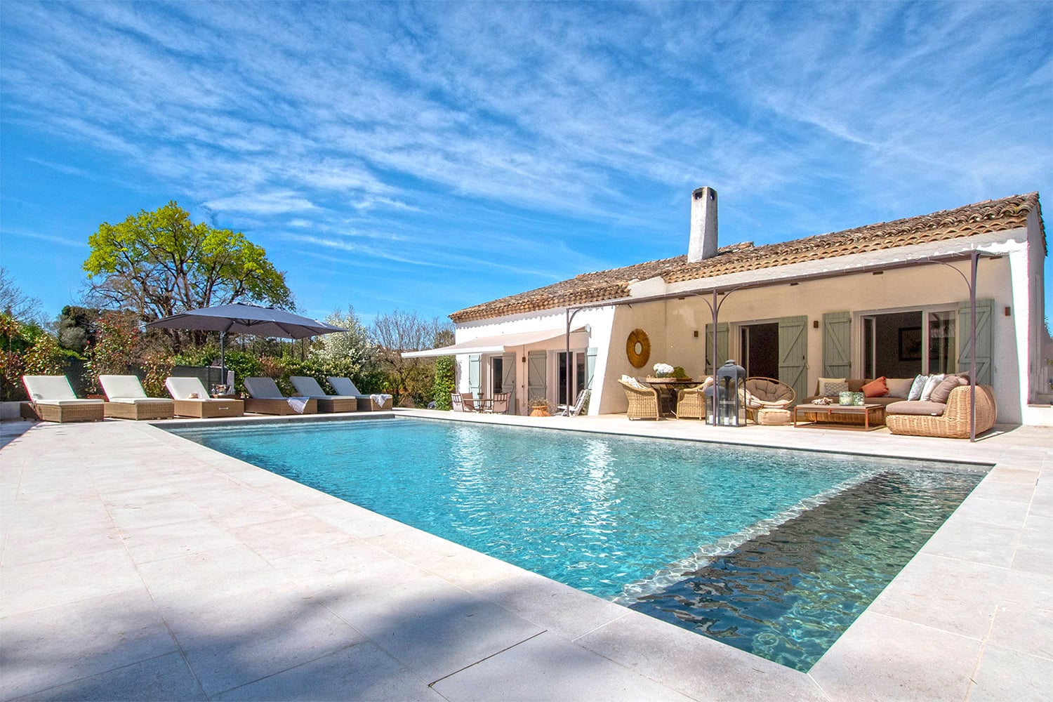 Villa de vacances à Valbonne avec piscine privée