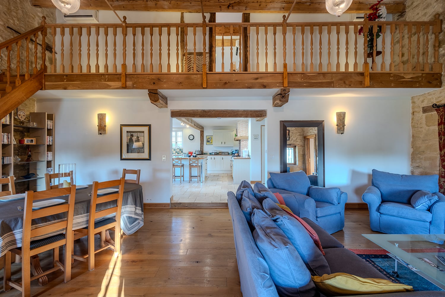 Living room | Holiday home in Nouvelle-Aquitaine