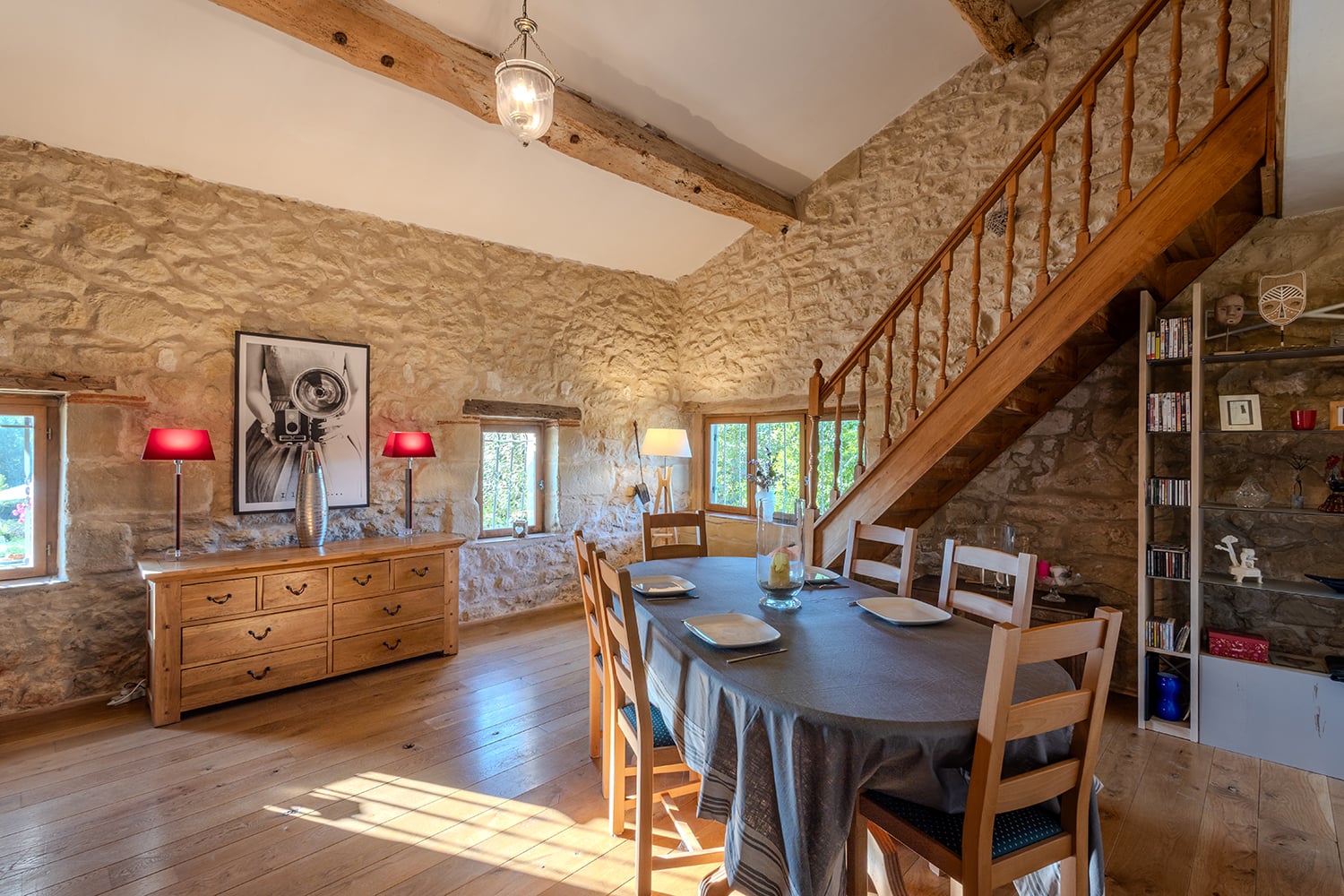 Living room | Holiday home in Nouvelle-Aquitaine