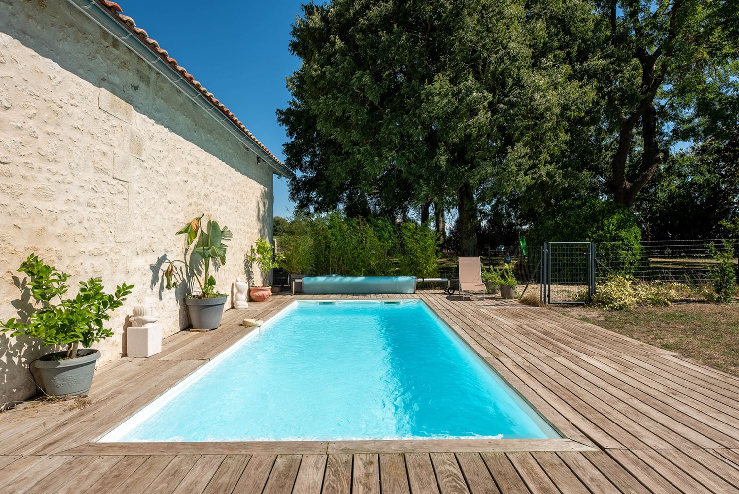 Private heated pool Private heated pool