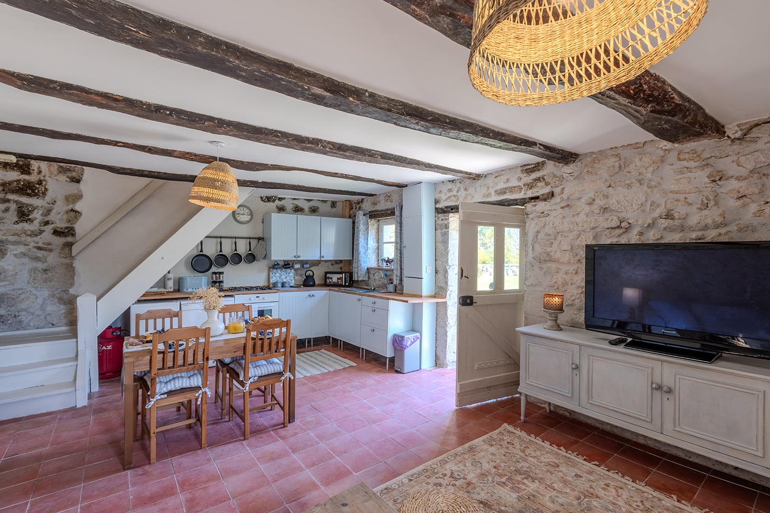 Sitting room | Holiday home in Nouvelle-Aquitaine