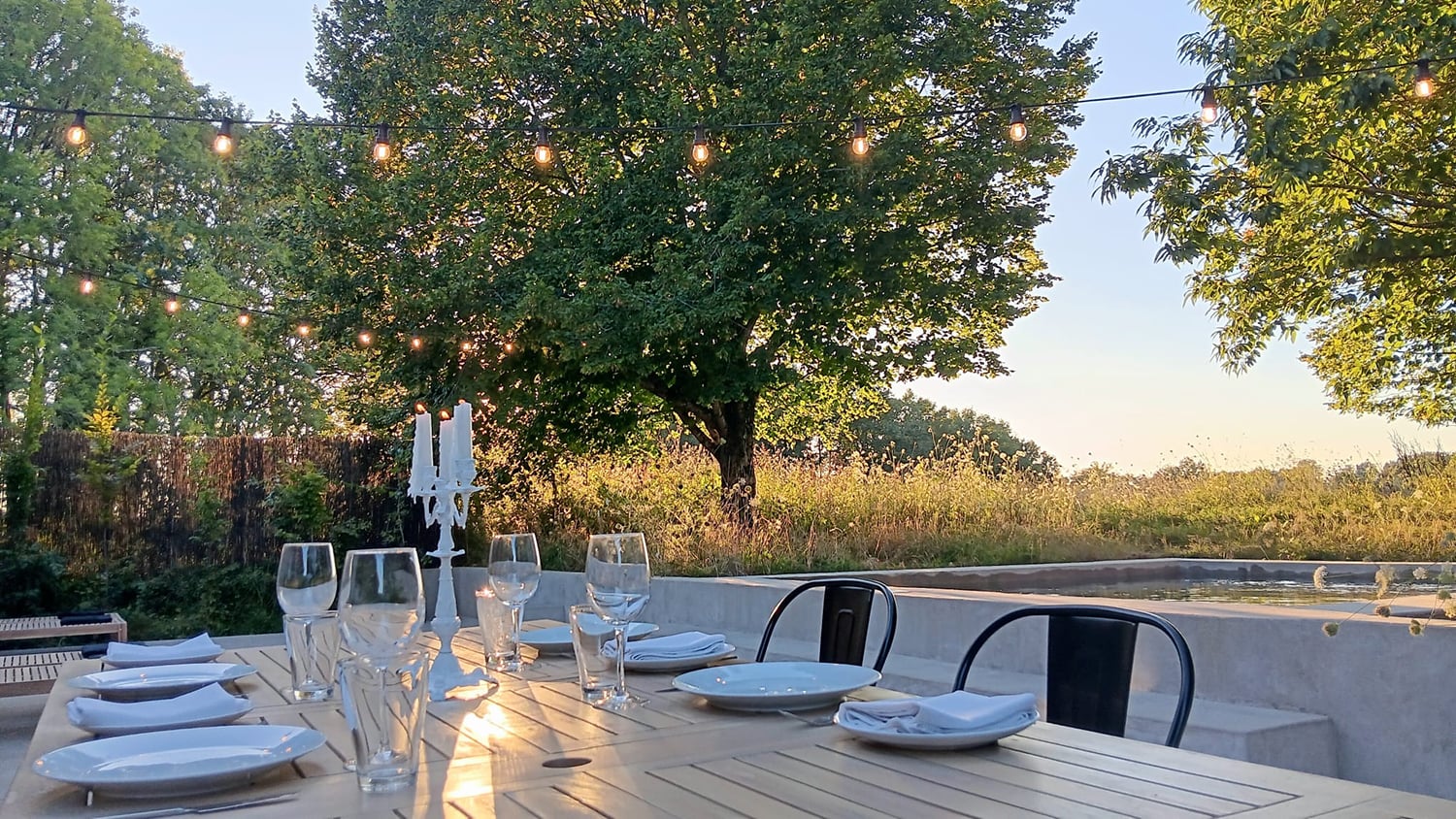 Dining terrace