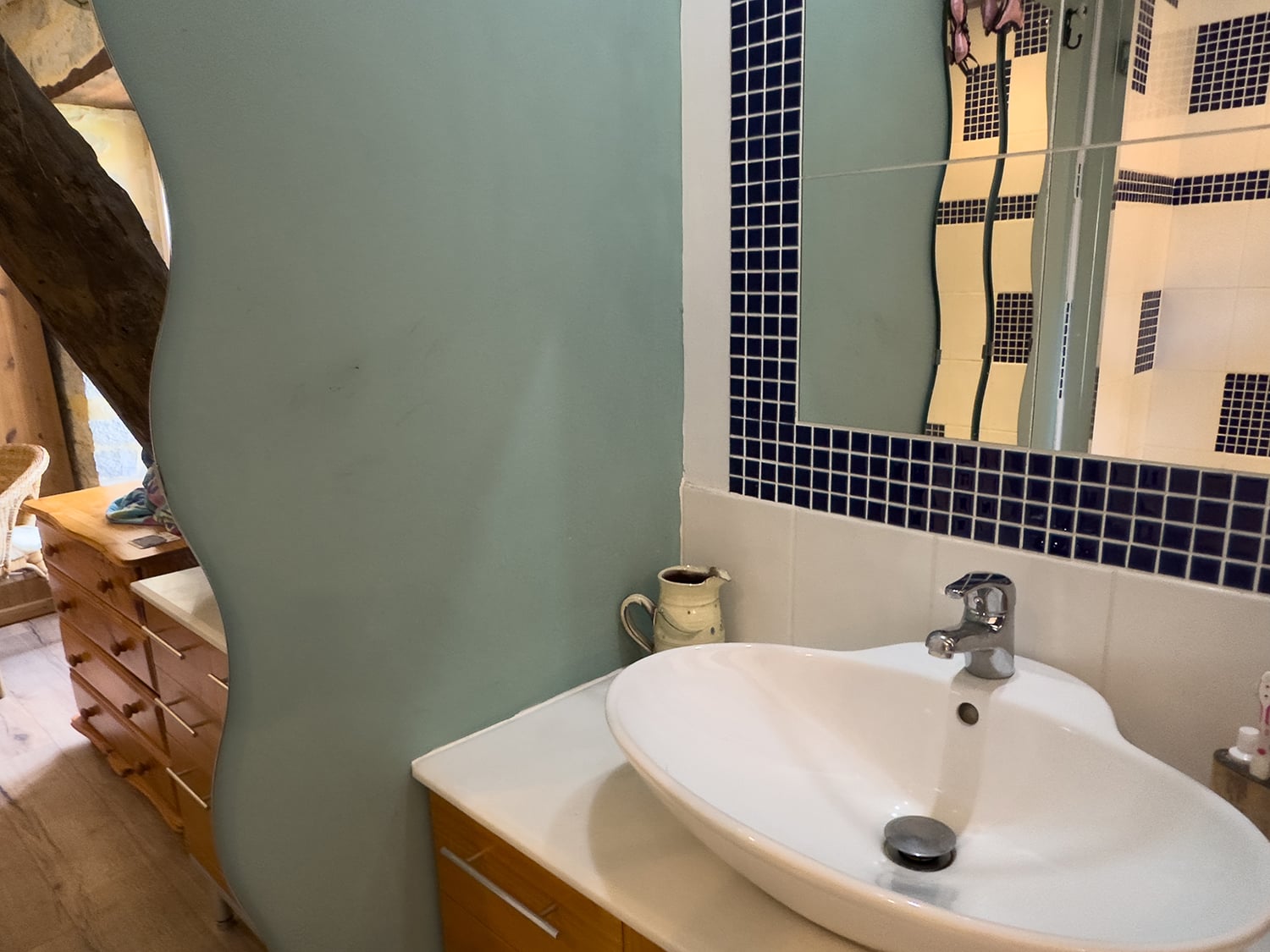 Bathroom | Holiday cottage in Catus