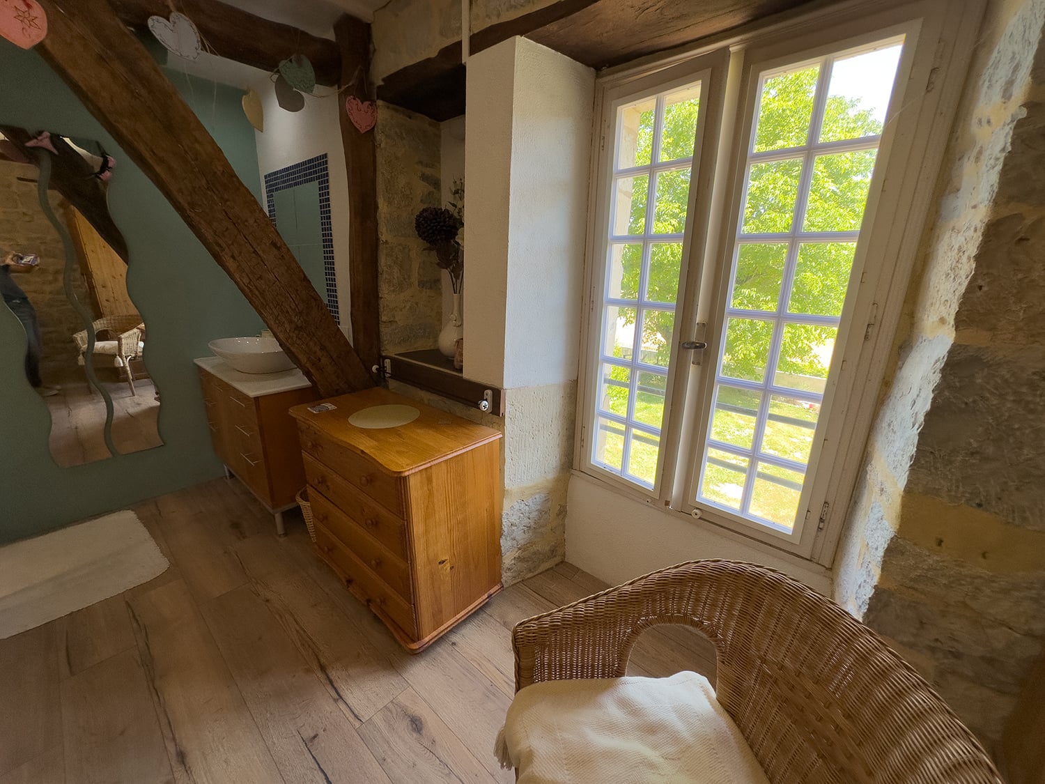 Bathroom | Holiday cottage in Catus