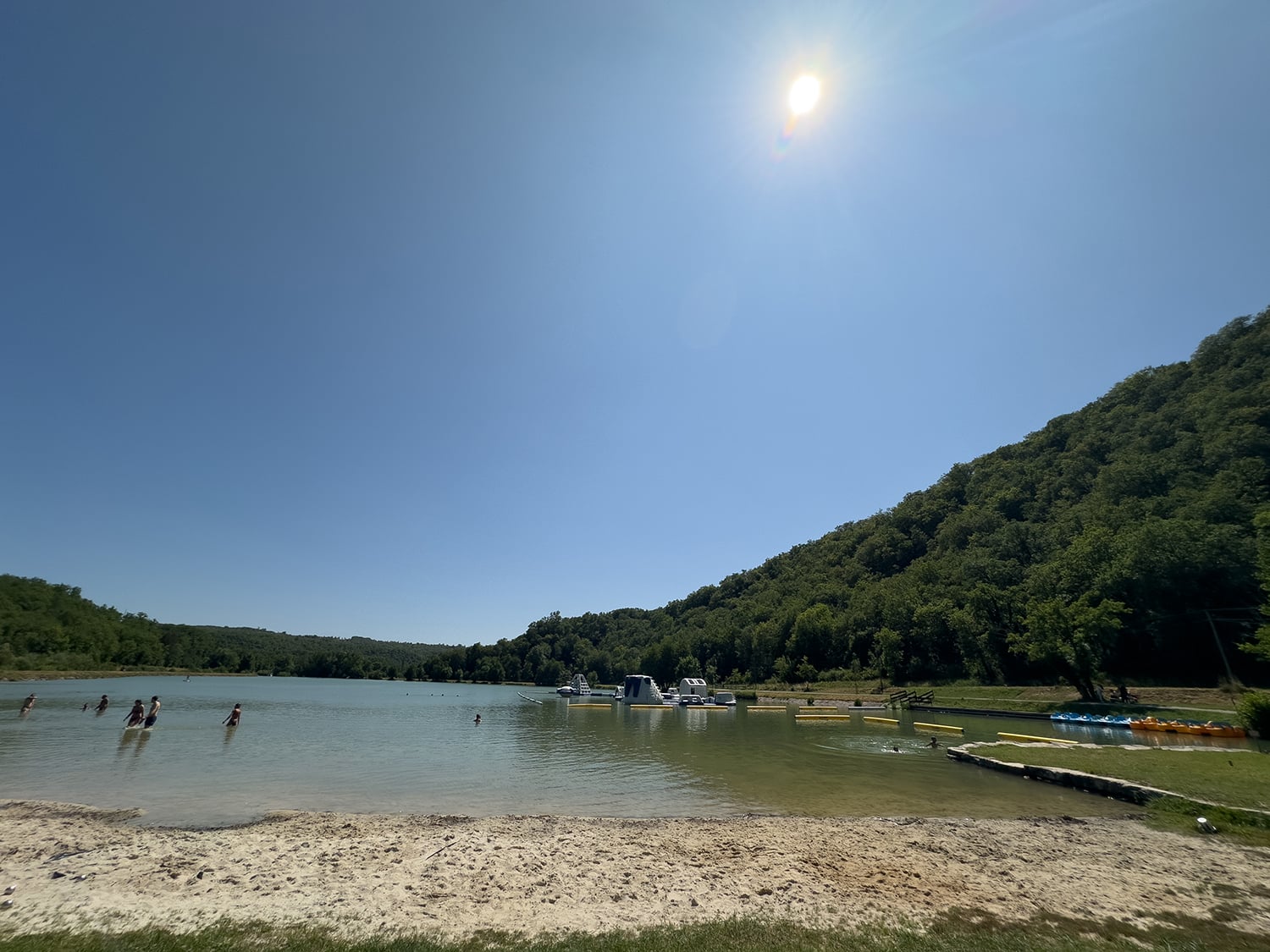 Lake activity park