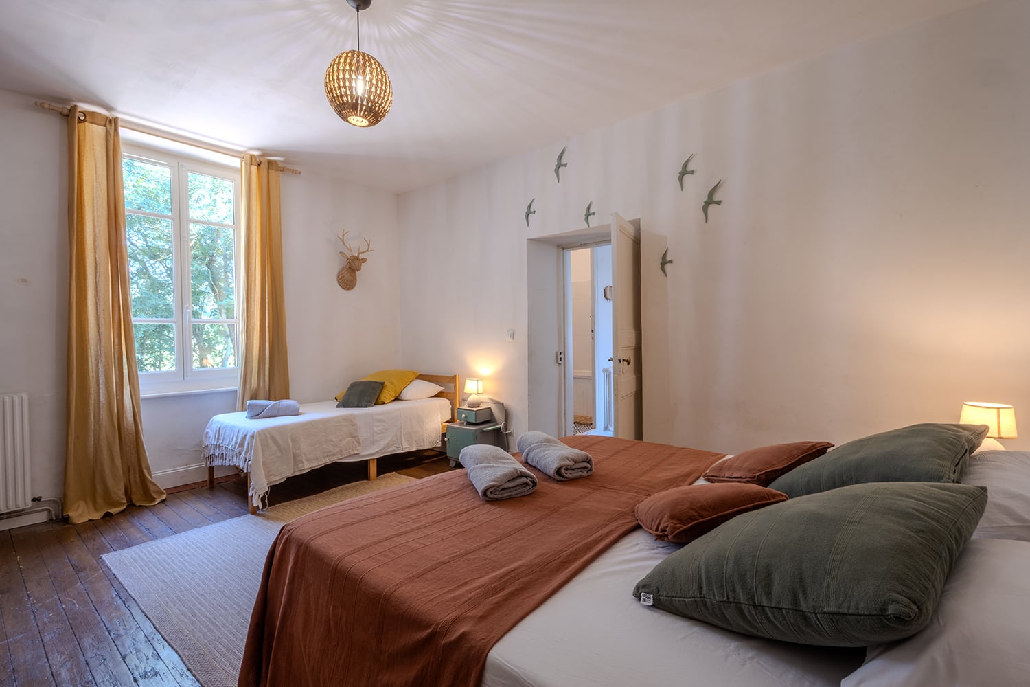Bedroom | Holiday home in Aude