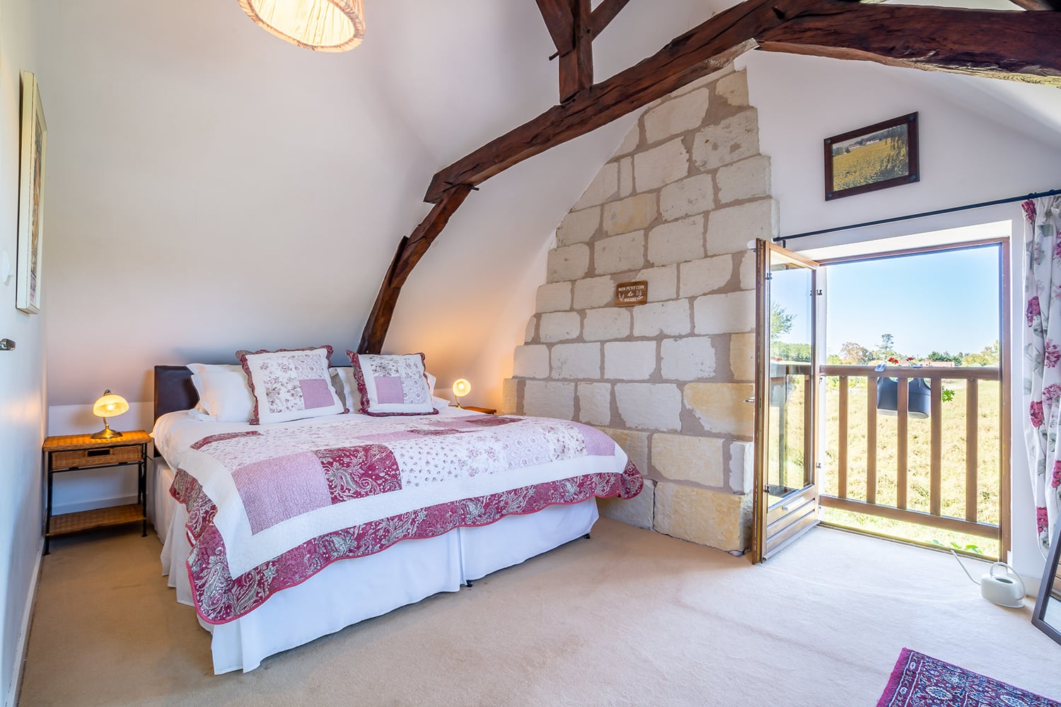 Bedroom | Holiday cottage in Pays de la Loire Bedroom | Holiday cottage in Pays de la Loire