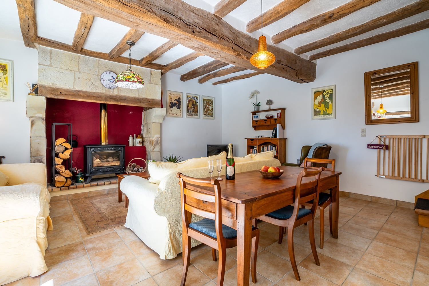 Dining room | Holiday cottage in Pays de la Loire Dining room | Holiday cottage in Pays de la Loire