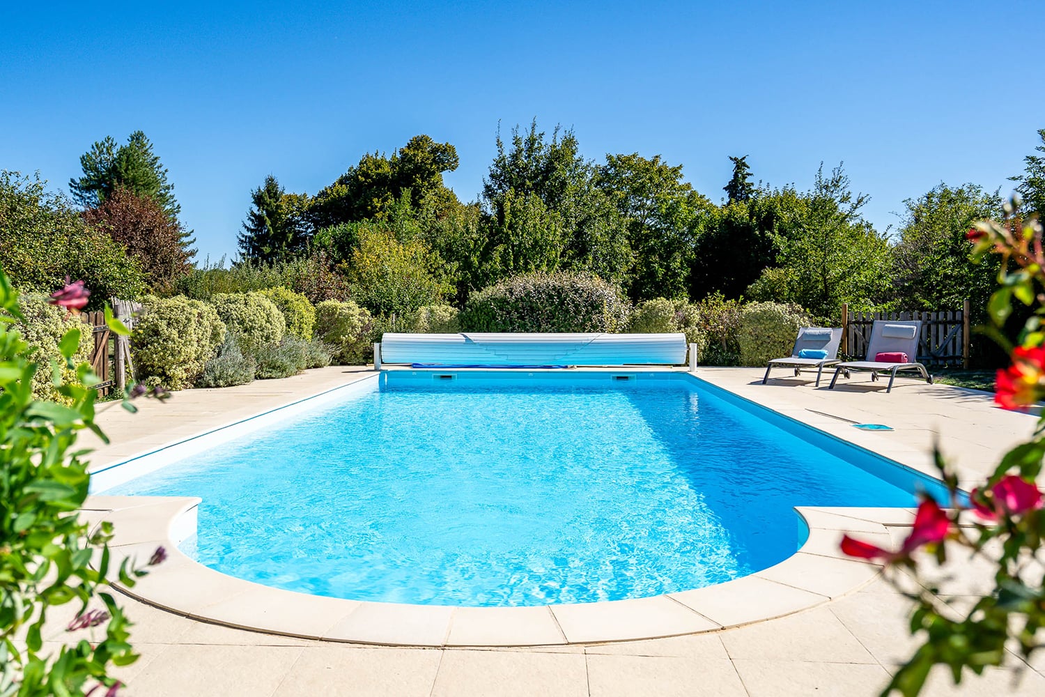 Private heated pool Private heated pool