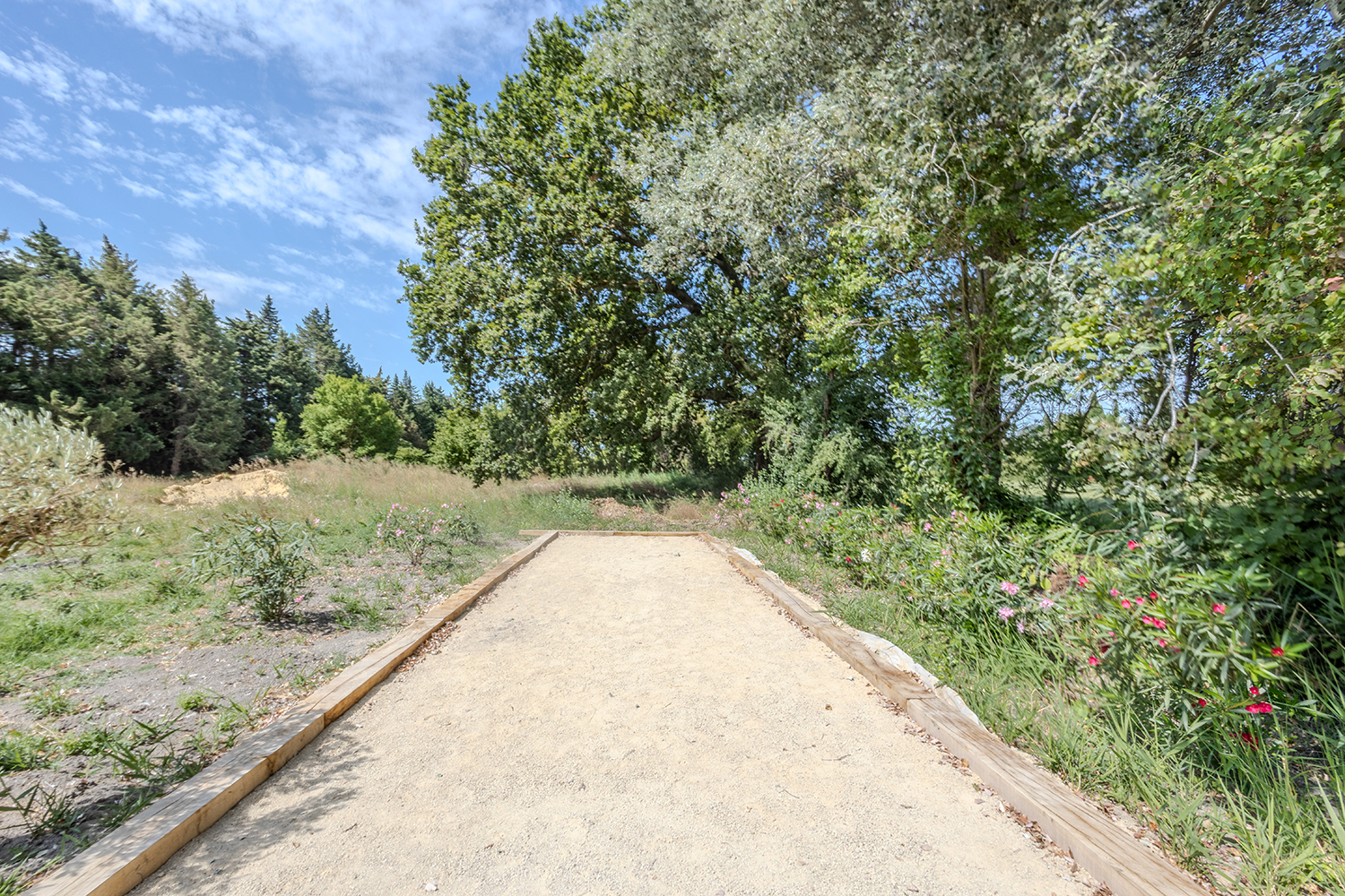 Boules court