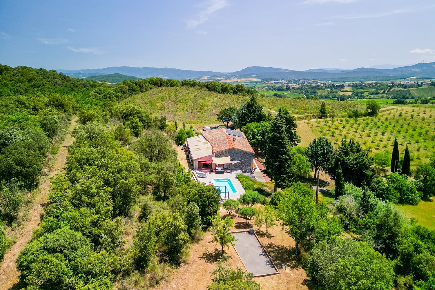 Holiday home in south of France with private pool