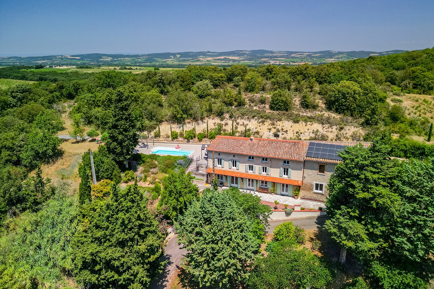 Holiday home in south of France with private pool