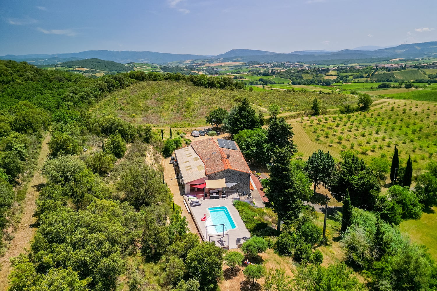 Holiday home in south of France with private pool