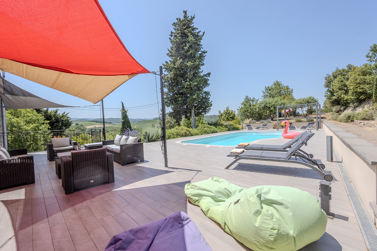 Pool terrace
