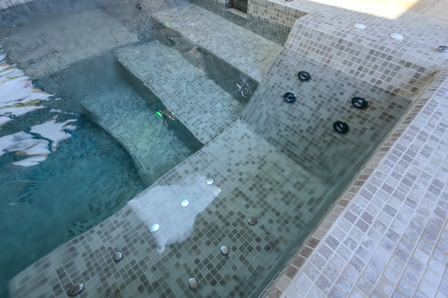 Private indoor heated pool