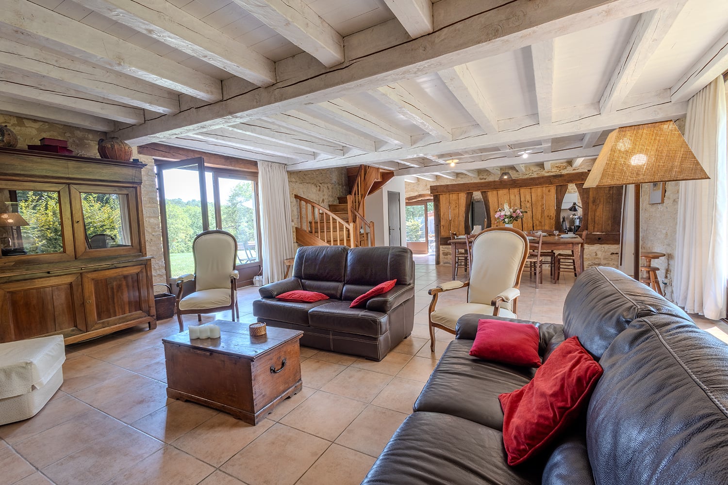 Sitting room | Holiday home in Nouvelle-Aquitaine