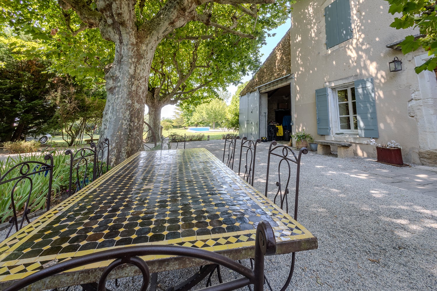 Dining terrace