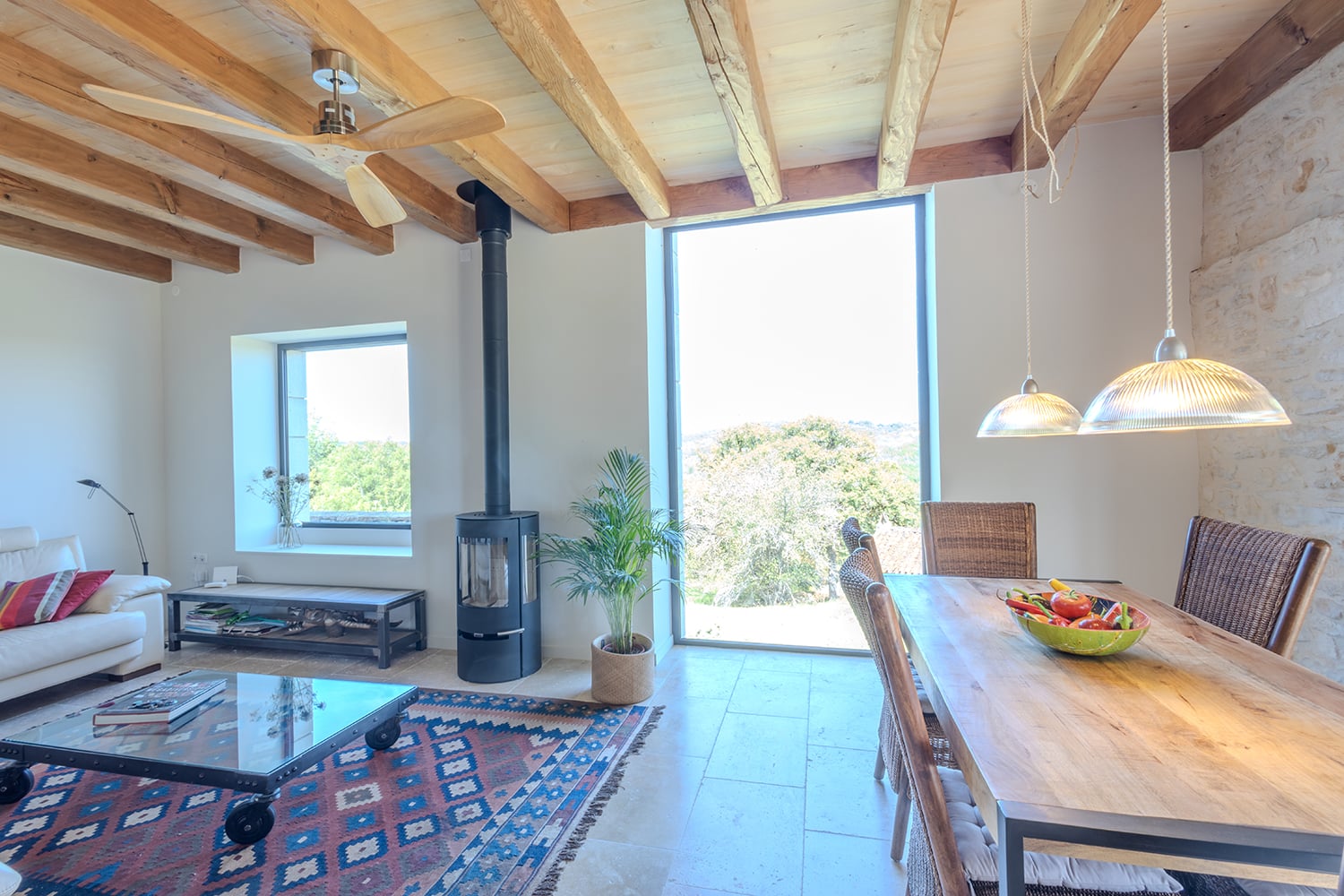 Living room | Holiday home in the Lot