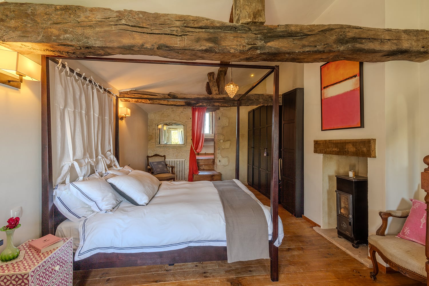Bedroom | Holiday home in the Gers
